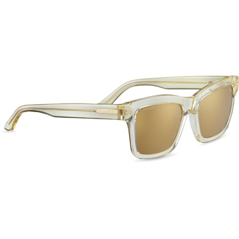 WINONA, Shiny Crystal Champagne-Mineral Polarized Drivers Gold Cat 3 to 3, hi-res image number null